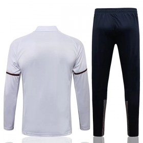 Manchester City Sweatshirt Dragt 2022-23 Hvid Kvart-Zip